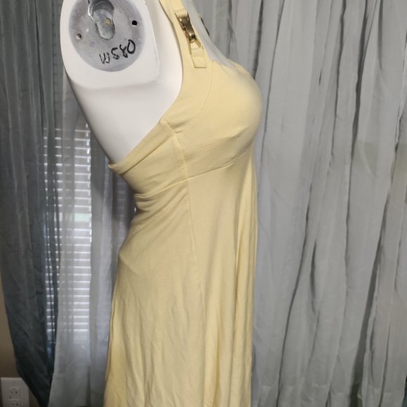 Cache - Yellow Haltered Mini Dress - Picture 12 of 13